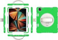 NIKCORP Zaštitna maska za iPad Pro 12,9" (2018/2020/2021) s rotirajućim stalkom 360° i držačem za olovku, zelena